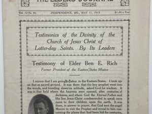 Liahona Vol. 12 No. 46 May 11, 1915