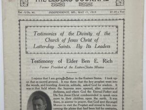 Liahona Vol. 12 No. 46 May 11, 1915