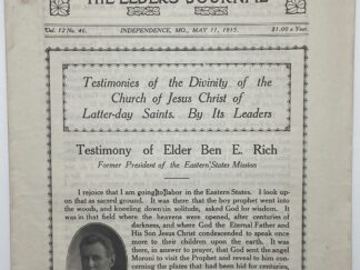 Liahona Vol. 12 No. 46 May 11, 1915