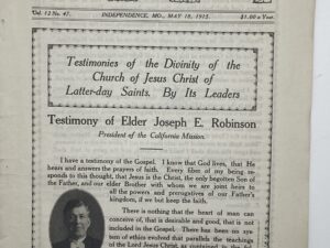 Liahona Vol. 12 No. 47 May 18, 1915