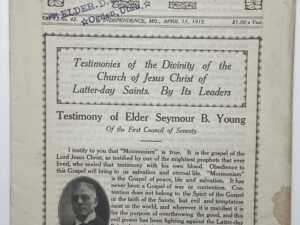 Liahona Vol. 12 No. 42 April 13, 1915