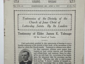 Liahona Vol. 12 No. 41 April 6, 1915