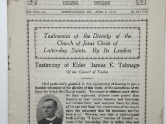 Liahona Vol. 12 No. 41 April 6, 1915