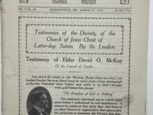 Liahona Vol. 12 No. 39 March 23, 1915