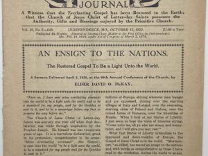 Liahona Vol. 18 No. 8 October 12, 1920