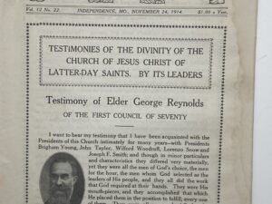 Liahona Vol. 12 No. 22 November 24, 1914