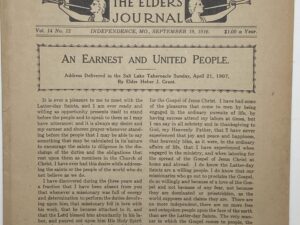 Liahona Vol. 14 No. 12 September 19, 1916