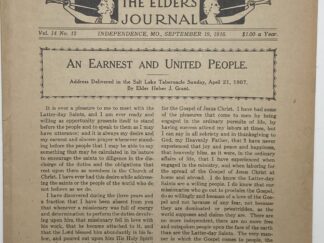 Liahona Vol. 14 No. 12 September 19, 1916