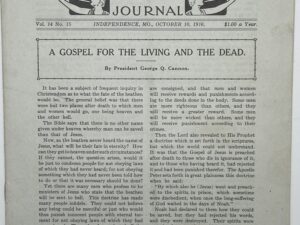 Liahona Vol. 14 No. 15 October 10, 1916