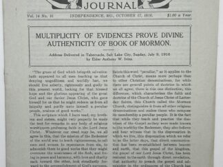 Liahona Vol. 14 No. 16 October 17, 1916