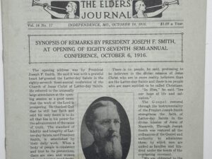 Liahona Vol. 14 No. 17 October 24, 1916