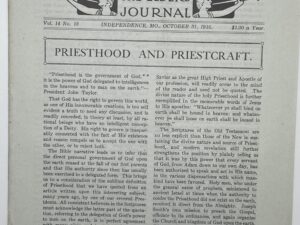 Liahona Vol. 14 No. 18 October 31, 1916