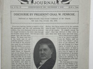 Liahona Vol. 14 No. 23 December 5, 1916
