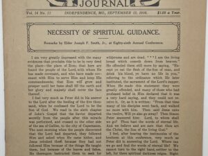 Liahona Vol. 14 No. 11 September 12, 1916