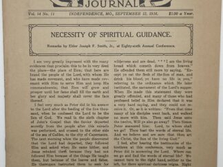 Liahona Vol. 14 No. 11 September 12, 1916
