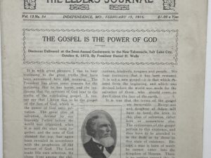 Liahona Vol. 13 No. 34 February 15, 1916