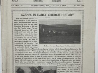 Liahona Vol. 13 No. 28 January 4, 1916