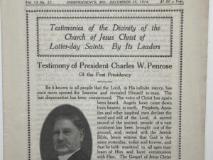 Liahona Vol. 12 No. 27 December 29, 1914