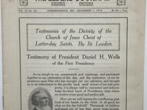 Liahona Vol. 12 No. 23 December 1, 1914