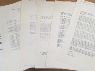 6 Unique LDS Letters --- Photo Copies --- George W. Pace, Elden J. Watson, Larry C. Porter, Joseph Anderson, Joseph Fielding Smith