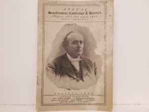 1926 — Annual Scandinavian Conference & Reunion, August 28th and 29th, 1926 — Ogden Tabernacle