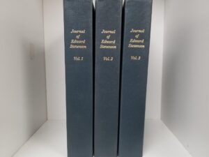 Journals of Edward Stevenson — 1820-1897 — 3 Large Hardbound Volumes