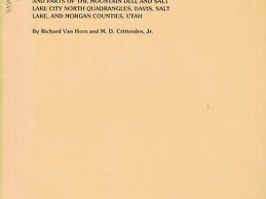 Map Showing Surficial Units and Bedrock Geology of the Fort Douglas Quadrangle