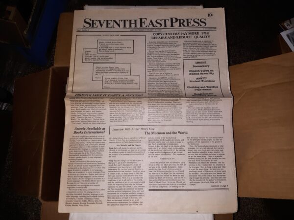 Seventh East Press: Year 1, No. 5, 11 November 1981 (Newspaper) (1981)