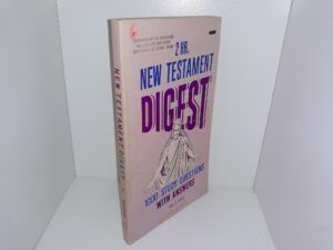 2 Hr. New Testament Digest: 1000 Study Questions with Answers (1968) ~ by John D. Hawkes