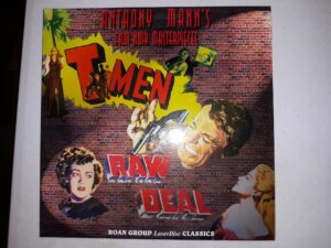 Anthony Mann’s Film Noir Masterpieces: T-Men / Raw Deal (2 LaserDiscs) (1997)