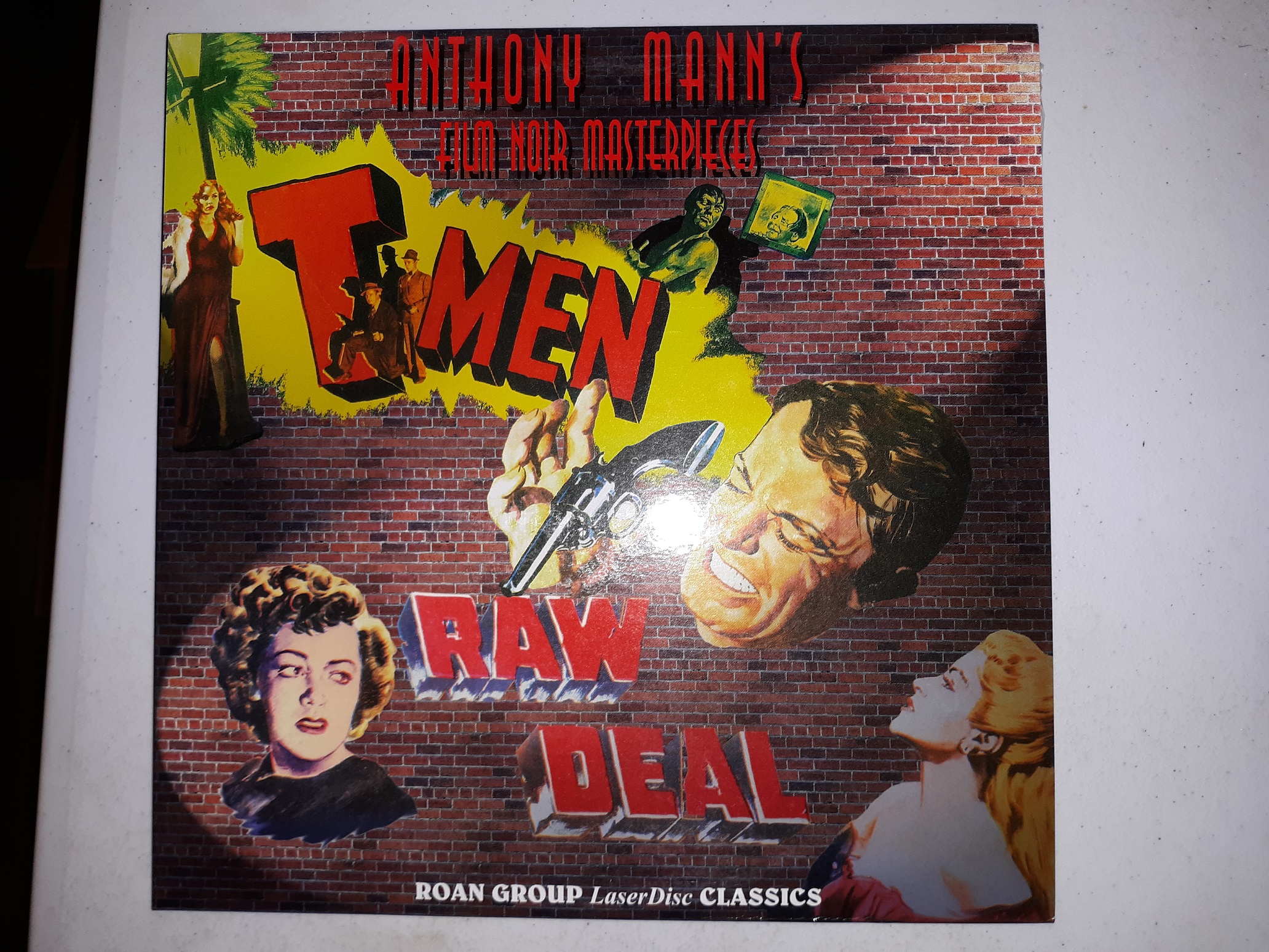 Anthony Mann’s Film Noir Masterpieces: T-Men / Raw Deal (2 LaserDiscs) (1997)