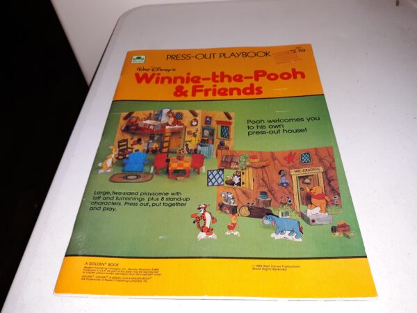 Walt Disney’s Winnie-the Pooh & Friends Press-Out Playbook (1983)