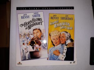 Jack Benny Double Feature: The Horn Blows at Midnight / George Washington Slept Here (2 LaserDiscs) (1997)