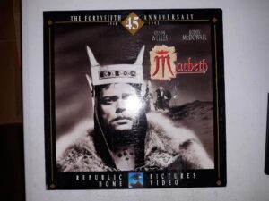 Macbeth (The 45th Anniversary) (LaserDisc) (1948)
