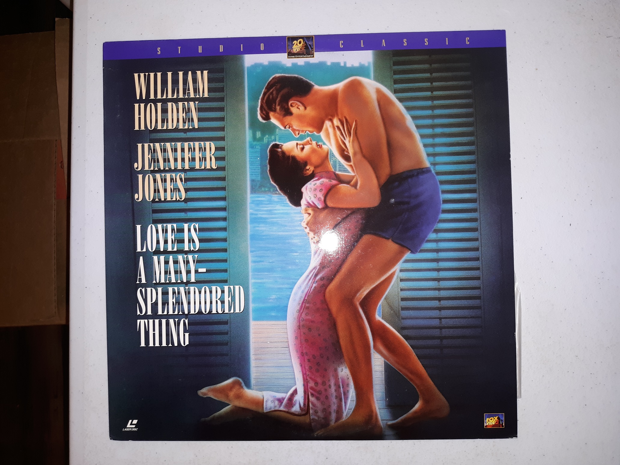 Love is a Many Splendored Thing LaserDisc 1997 Eborn Books