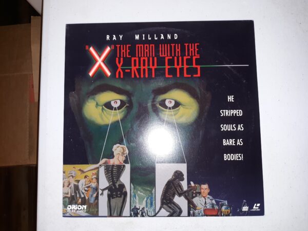 “X” The Man with the X-Ray Eyes (LaserDisc) (1999)