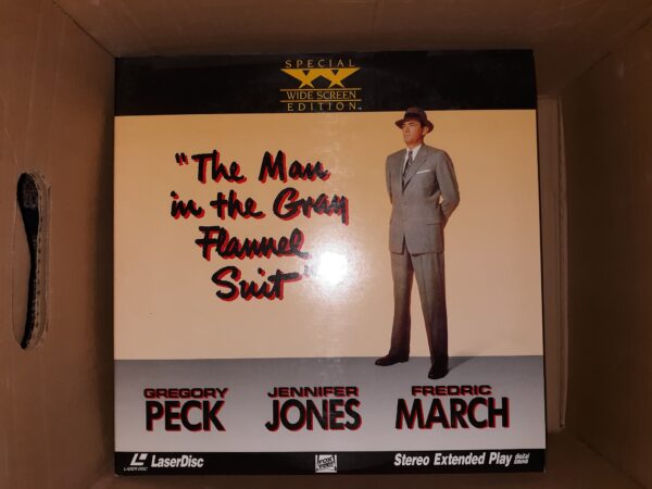 “The Man in the Gray Flannel Suit” (Special Widescreen Edition) (Not Rated) (2 LaserDiscs) (1984)