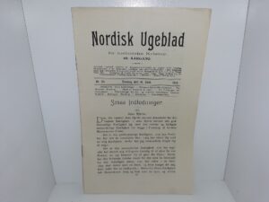 Nordisk Ugeblad: Nr. 24, Sondag den 16 Juni, 1912 (Danish: Nordic Weekly Magazine: No. 24, Sunday, June 16, 1912) (1912) (