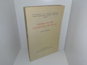 Studies on the Cancionero de Baena (1966) ~ by Charles F. Fraker, Jr.