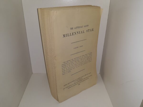 All 52 Issues of The Latter-day Saints Millennial Star for the Year 1912 (Unbound) (Uncut)
