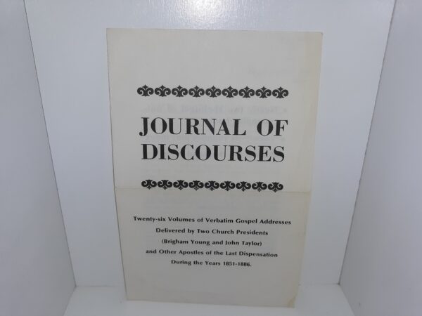 Journal of Discourses (Flyer about the Set) (Pamphlet)