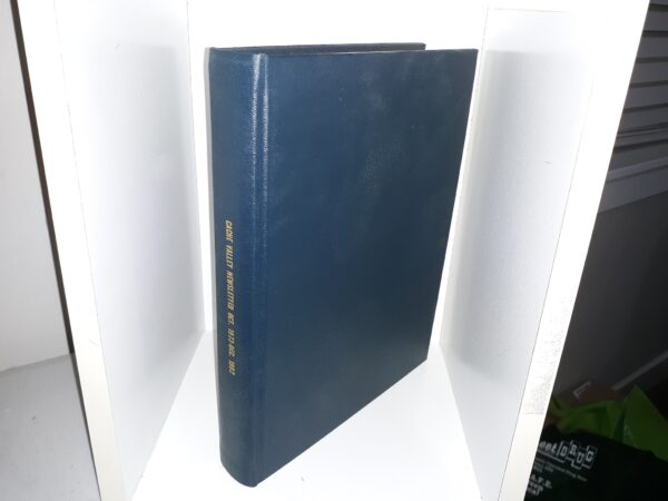 Cache Valley Newsleter Oct. 1973-Dec. 1982 (Actual Newsletters Bound Together)