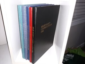 5 Vols. of Relief Society Courses of Study (Hard to Find in Hardcover!) (See Details)