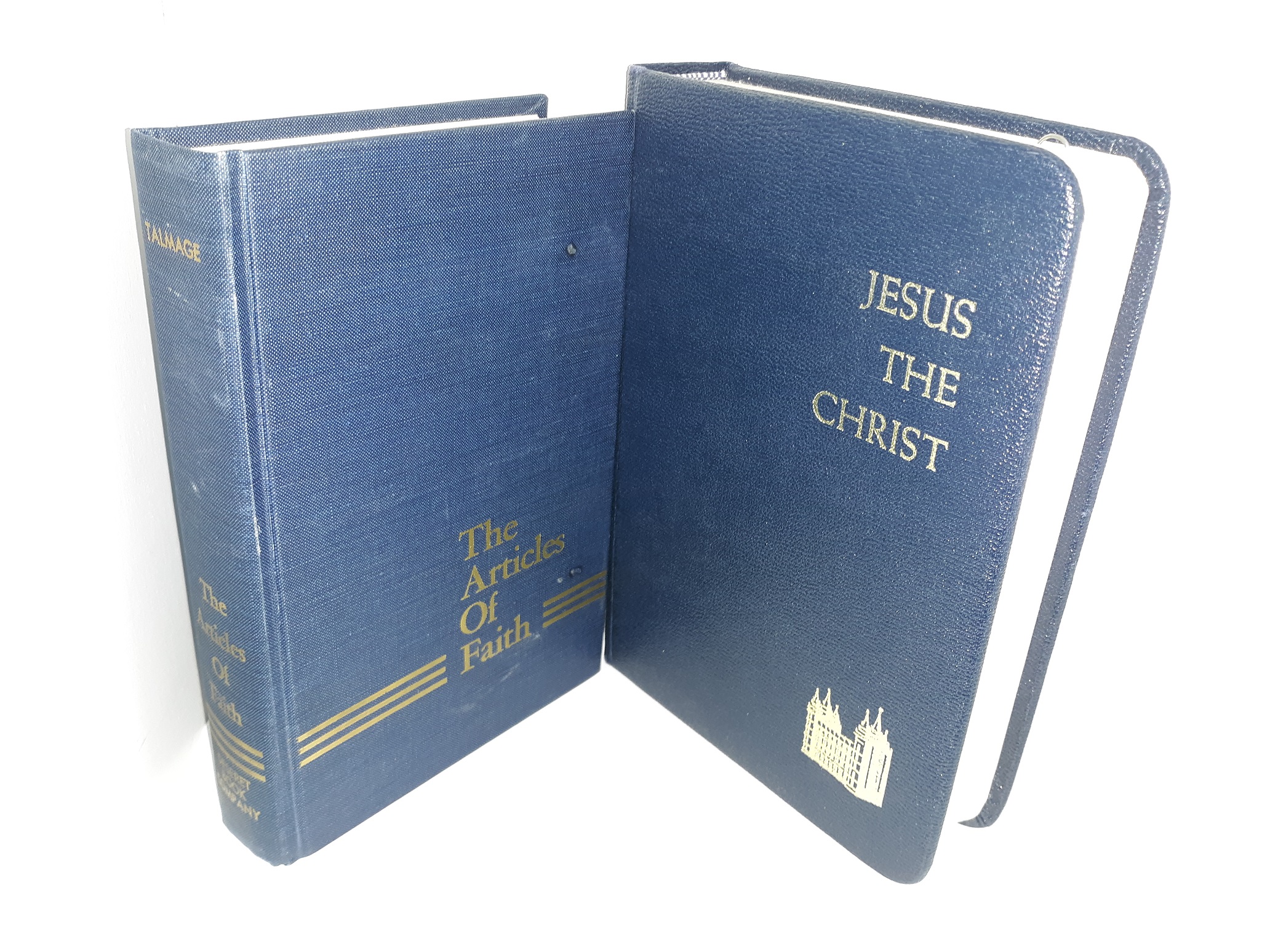 2 LDS Books by James E. Talmage: The Articles of Faith / Jesus the Christ (See Details)