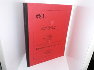 Joseph Smith, Jr.’s Rare Reprints: #81: Messenger and Advocate, Vol. 3, Kirtland, Ohio 1834-1837 (Photo-Copied) (1991)