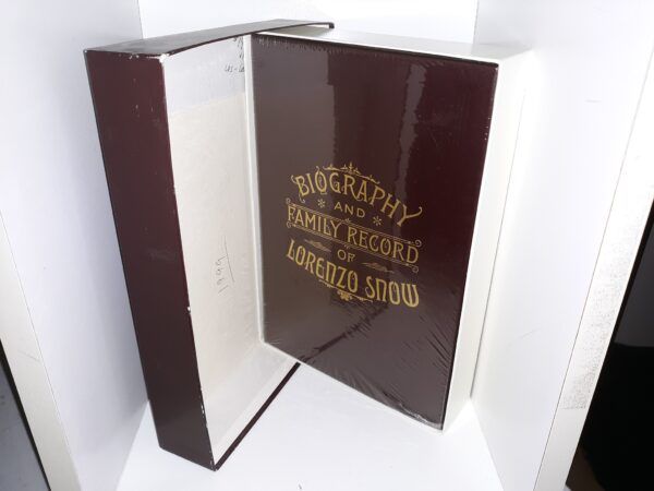 Biography and Family Record of Lorenzo Snow (Leather) (New)
