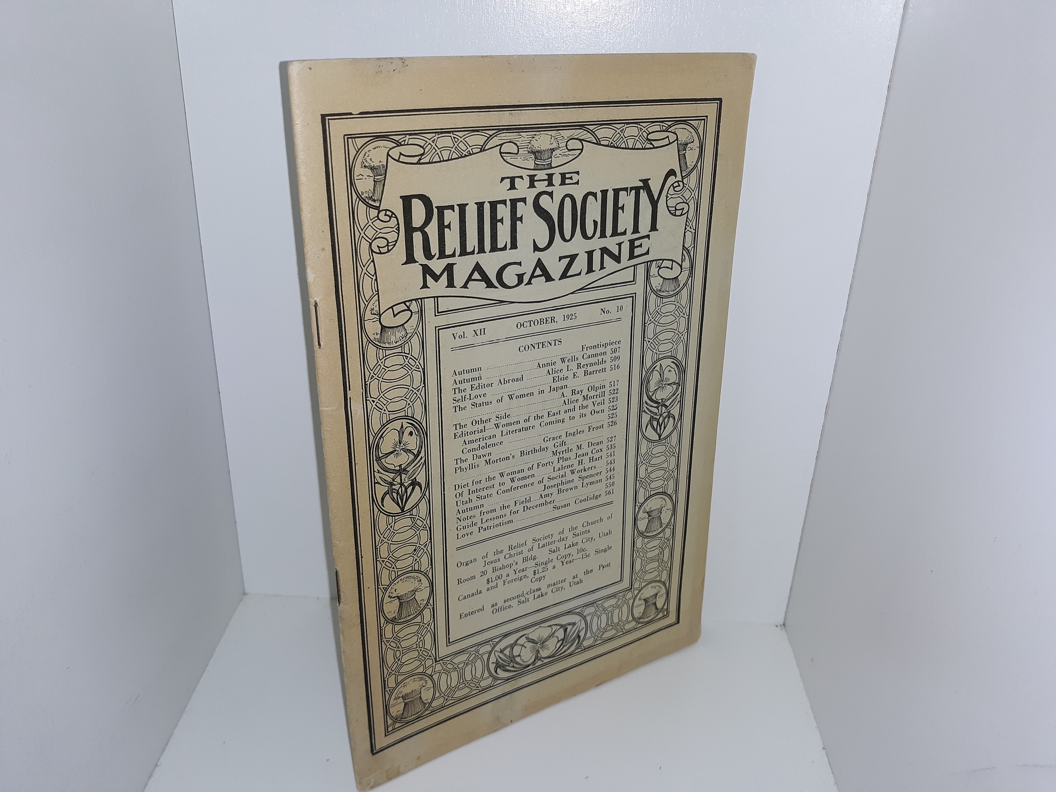 The Relief Society Magazine: Vol. 17, No. 10, October, 1925 (1925)
