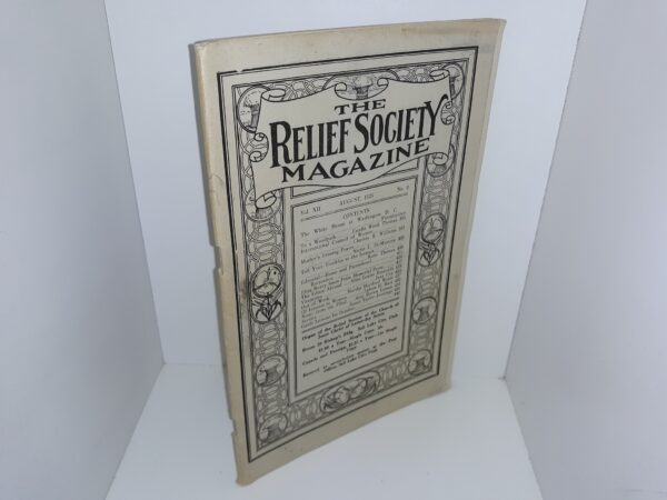The Relief Society Magazine: Vol. 12, No. 8, August, 1925 (1925)