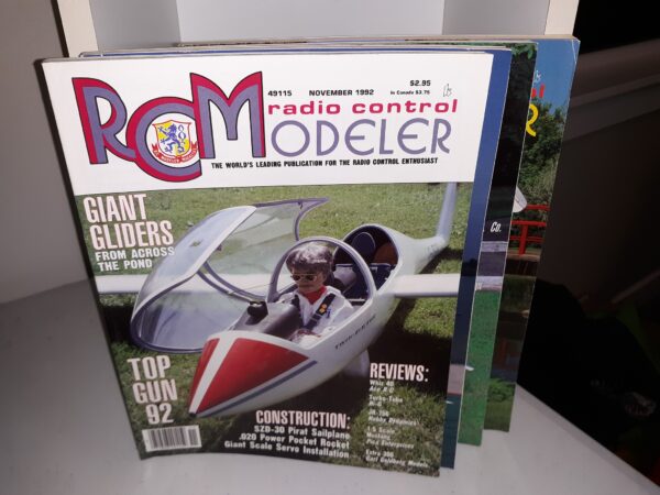 4 Issues of R/C Modeler Magazine (See Details)
