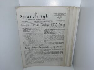 10 Issues of The Searchlight: A Specialist in Neglected Truth (Unbound) (See Details)